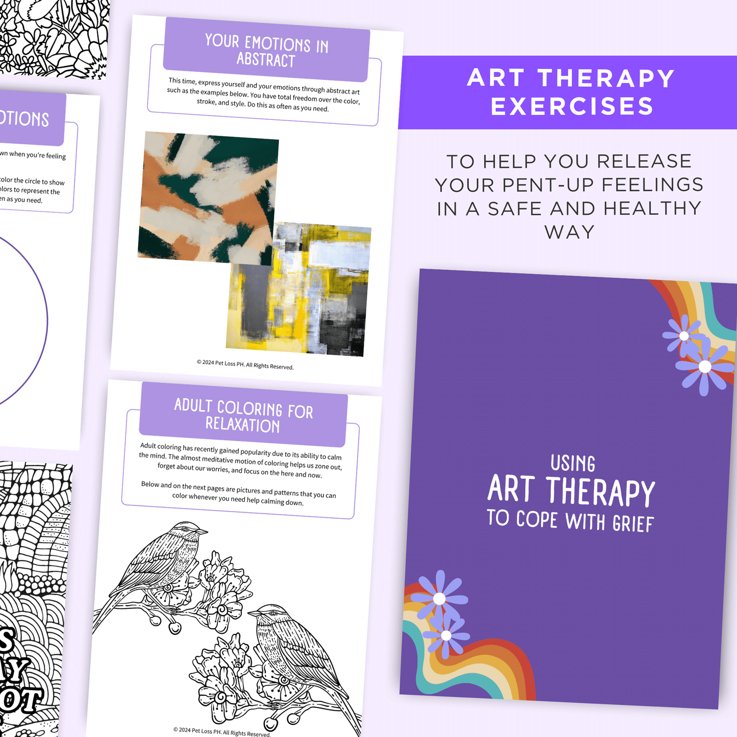Printable Pet Loss Journaling Bundle Toolkit