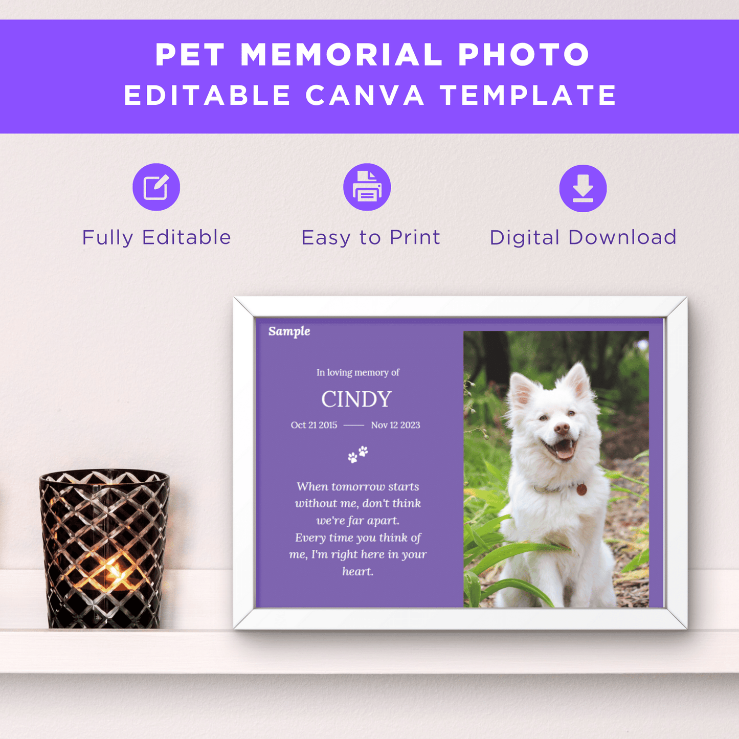 Printable Pet Loss Journaling Bundle Toolkit