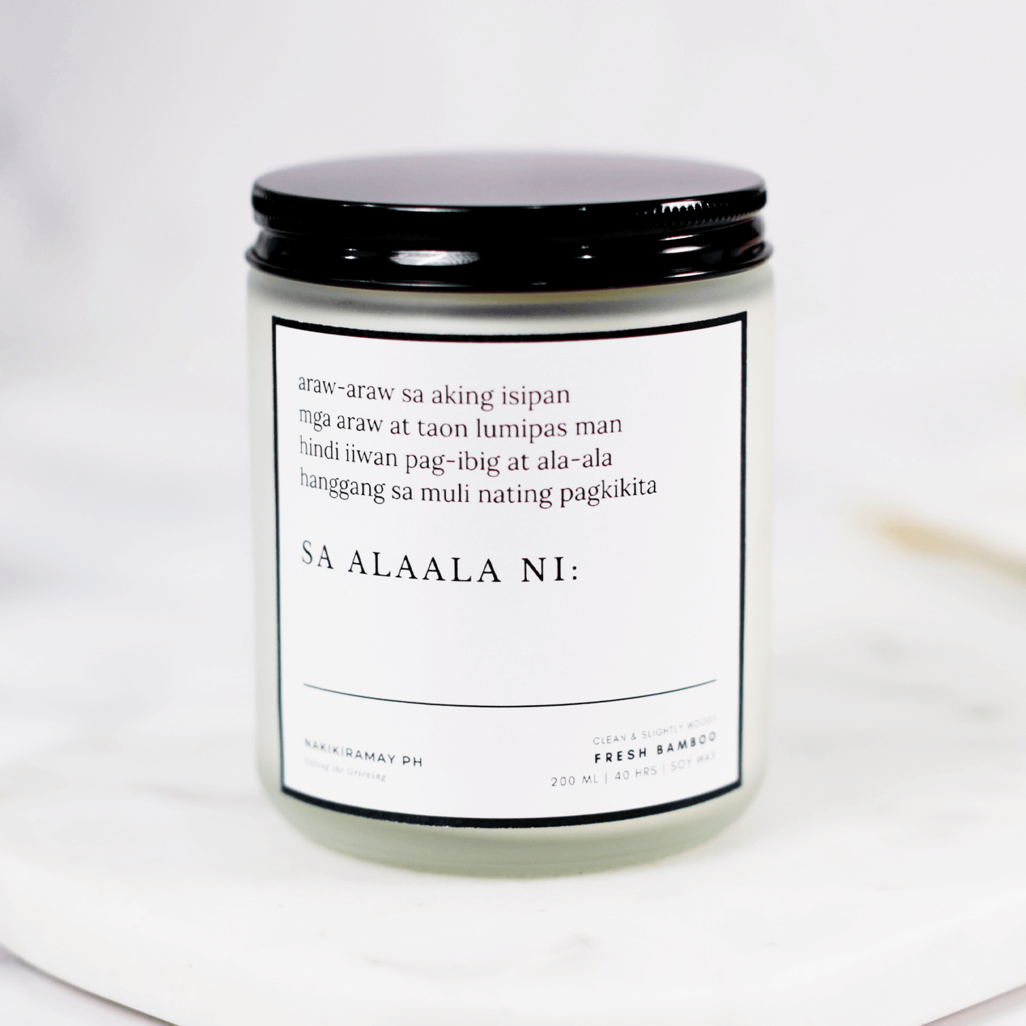 Scented Bereavement Candles