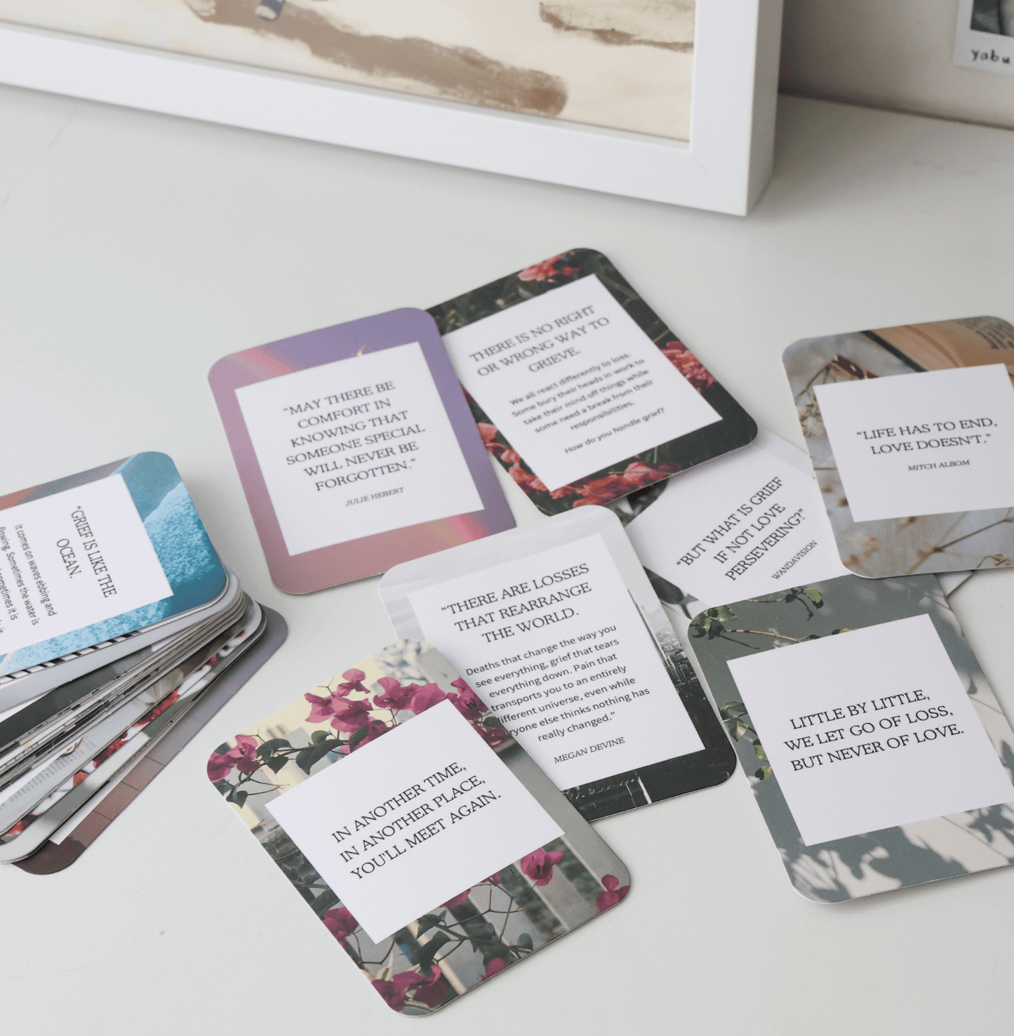 My Mourning Heart Cards: 30 Cards with Messages of Comfort and Affirmation for Grief and Loss