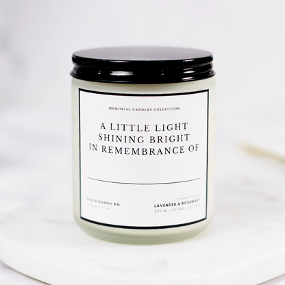 Scented Bereavement Candles