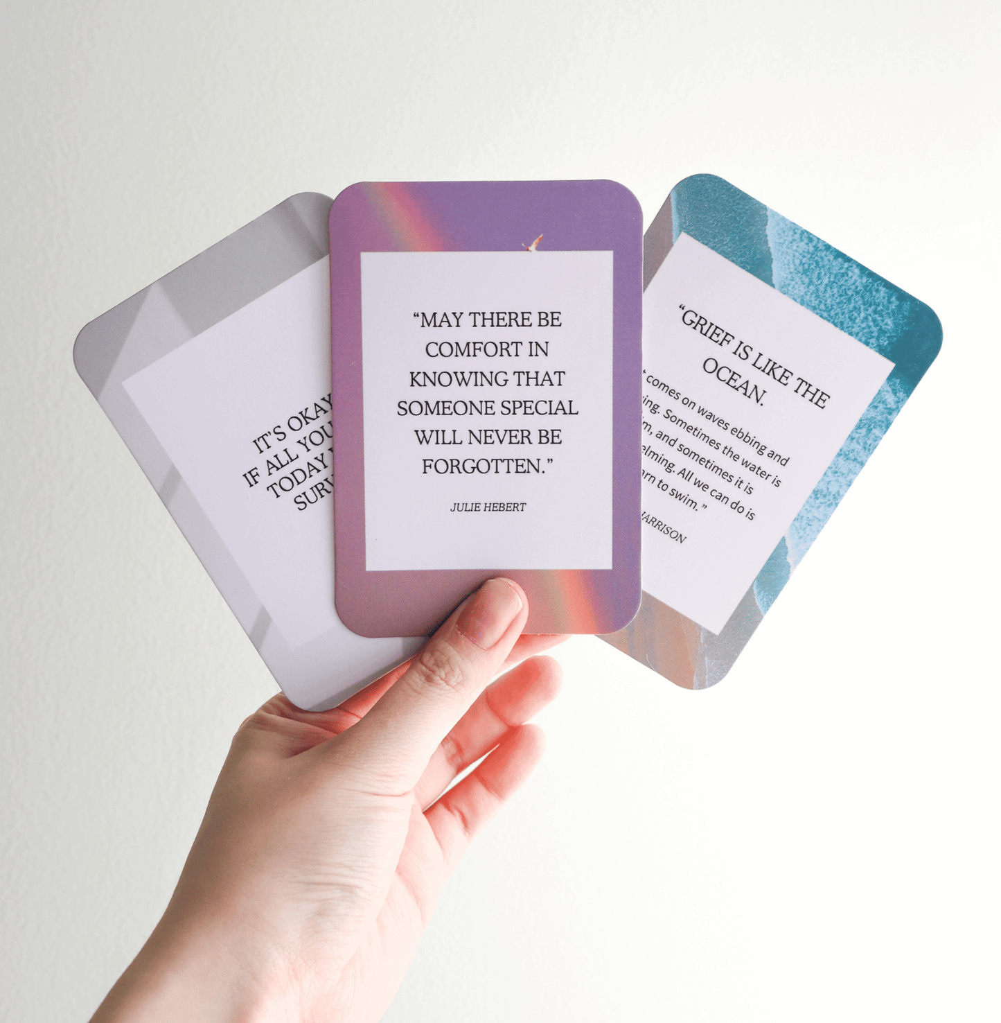 My Mourning Heart Cards: 30 Cards with Messages of Comfort and Affirmation for Grief and Loss