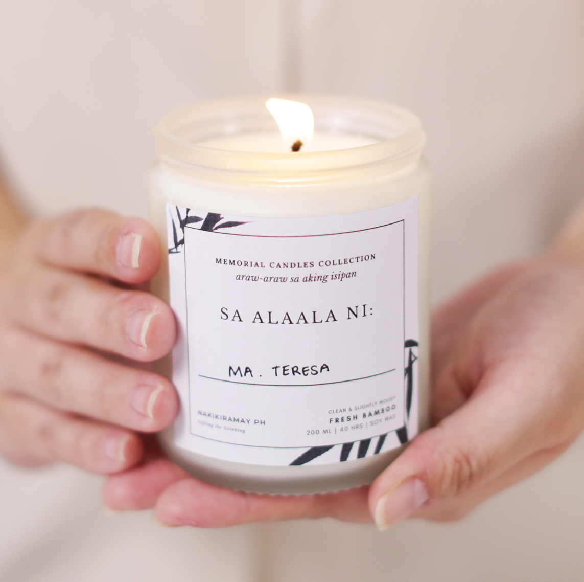 Scented Bereavement Candles